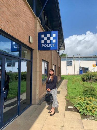 Pam Gosal Kirkintilloch Police Station